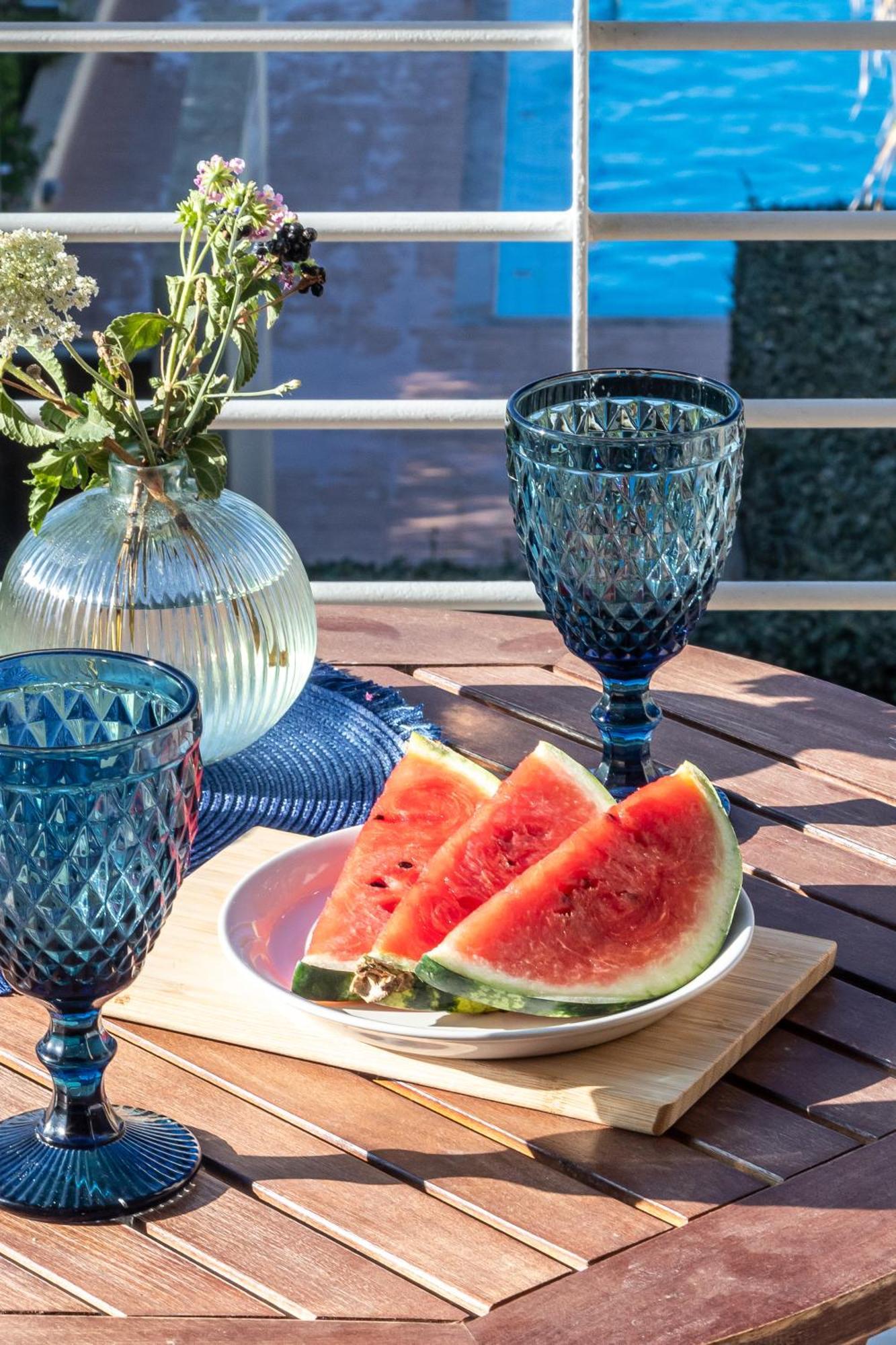 Maleme Yoga Blue Apartment Ханя Екстериор снимка