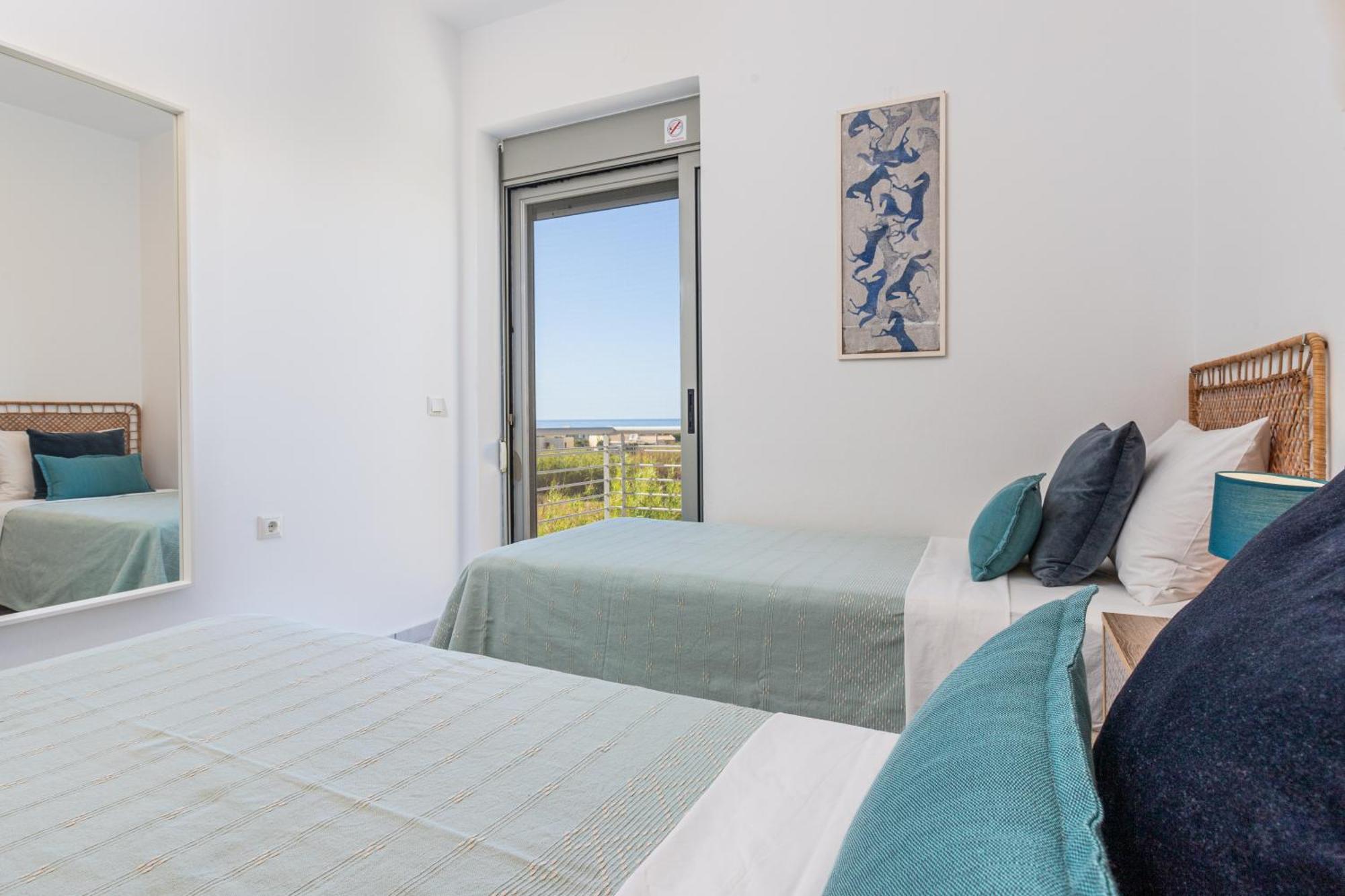 Maleme Yoga Blue Apartment Ханя Екстериор снимка