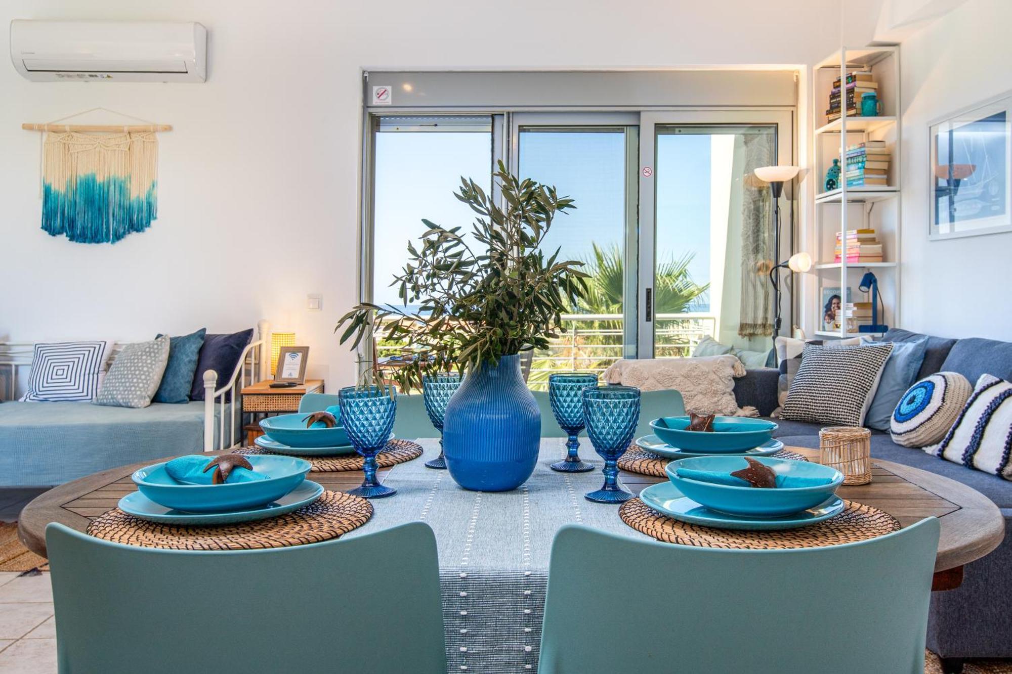 Maleme Yoga Blue Apartment Ханя Екстериор снимка
