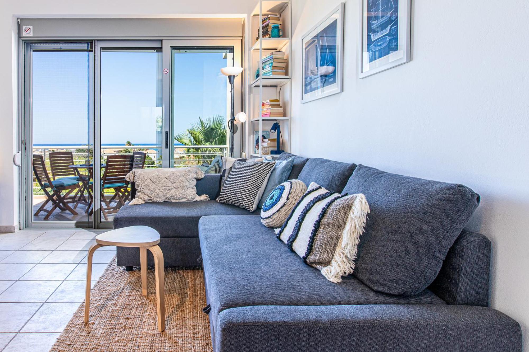 Maleme Yoga Blue Apartment Ханя Екстериор снимка