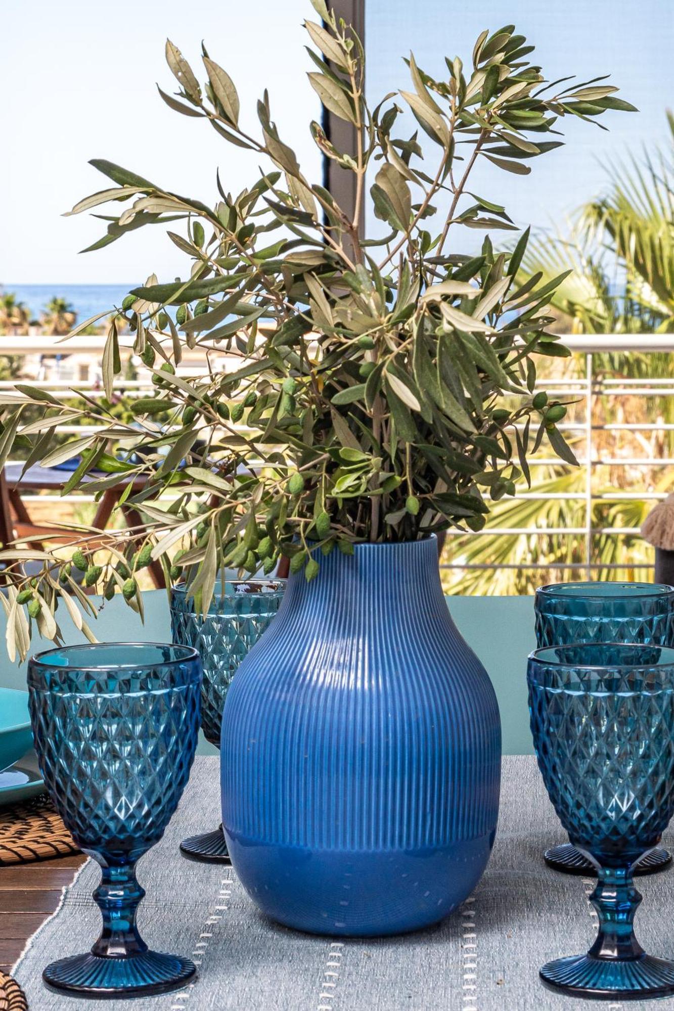 Maleme Yoga Blue Apartment Ханя Екстериор снимка