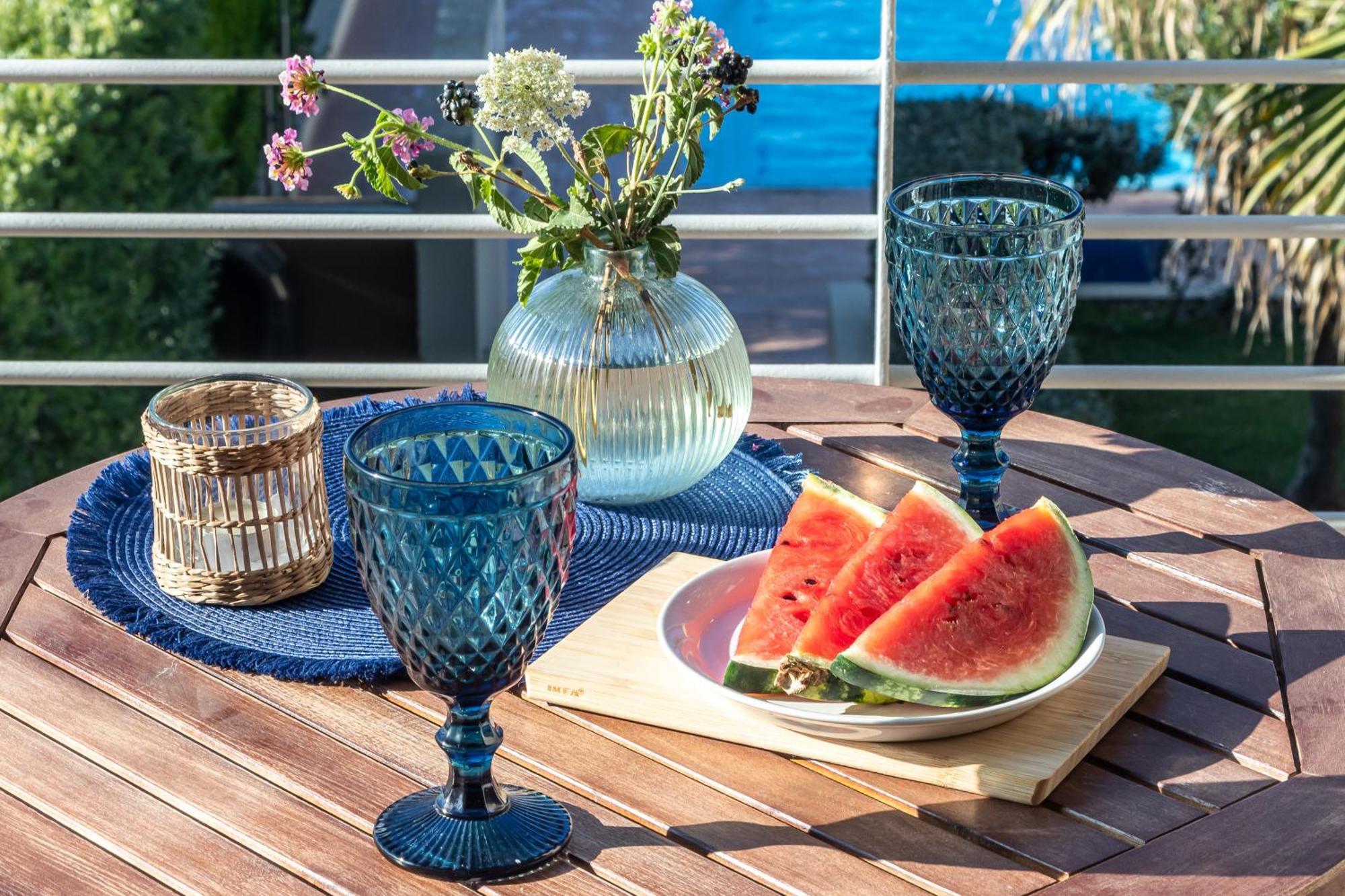 Maleme Yoga Blue Apartment Ханя Екстериор снимка