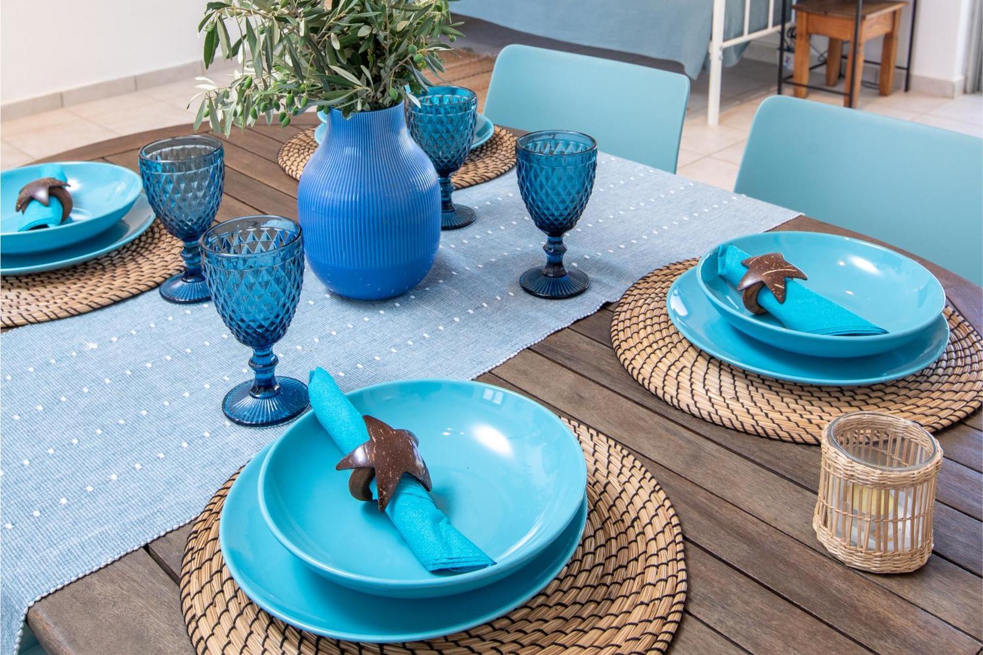 Maleme Yoga Blue Apartment Ханя Екстериор снимка